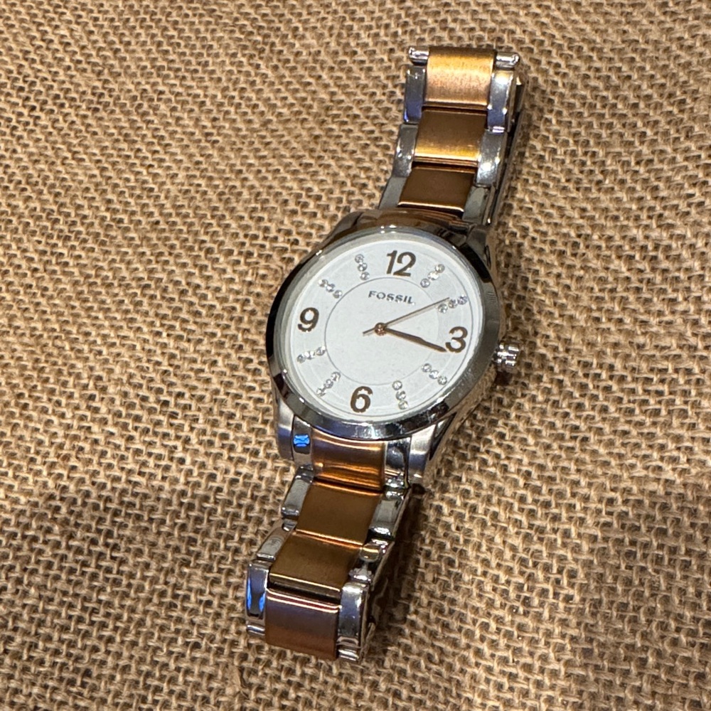 Fossil Two Tone Watch
